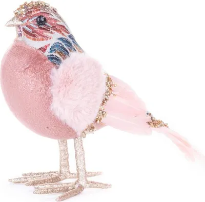 Produktbild von Vogel MagicHome Weihnachten, rosa, 20x8x14 cm, flaumig