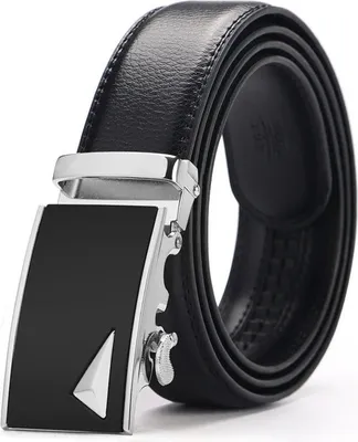 Immagine prodotto di Cintura AL-5218 Nera/Argento - Eleganza e Comfort KP5218
