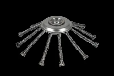 Immagine prodotto di Lessmann Zopf-Kegelbürste Ø 175 mm, 12 Zöpfe, Bohrung mit 25,4 mm Durchmesser