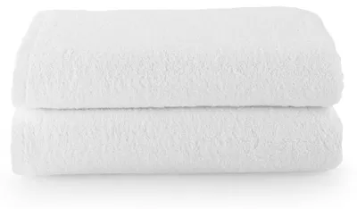 Zdjęcie produktu dla Omgoods - Zestaw 2 dużych ręczników kąpielowych, 100x150 cm - Bawełna, 400 g/m²