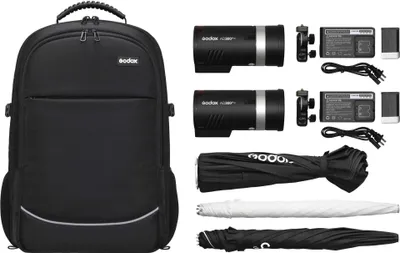Produktbild von Godox AD300 PRO TTL Kit, 220 s, 32 Kanäle, Camcorder-Blitzlicht