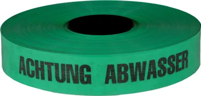 Produktbild von Trassenwarnband 'Achtung Abwasserleitung' / Rolle 40 mm x 250 m