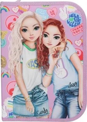 Produktbild von TopModel TOPModel Deluxe Federtasche GIRL POWER