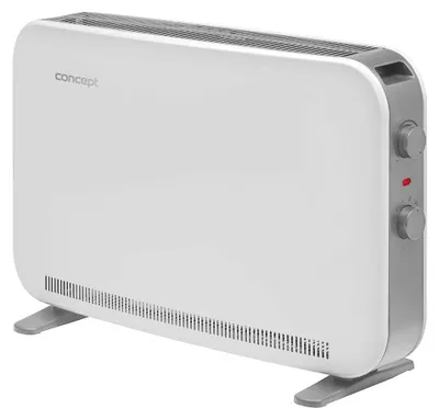Produktbild von Concept KS3020, Infrarot-Heizlüfter, Mica, 1,65 m, Drinnen, Flur, Silber, Weiß