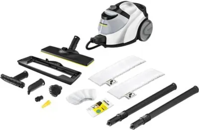 Produktbild von KÄRCHER Dampfreiniger 2200W 4.2 bar 0.5 Liter+1.5 Liter weiß SC 5 EASYFIX PREMIUM WHITE