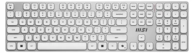 Productafbeelding van MSI S11-43DE311-Y92 MSI FORGE K210 Combo White DE Keyboard-Maus Combo, wireless