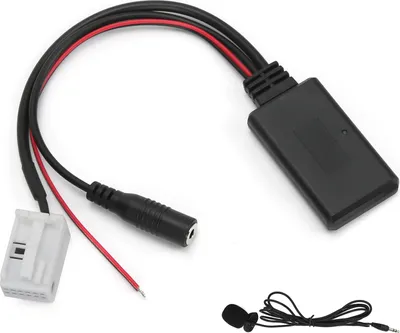 Produktbild von 12-poliger Bluetooth-AUX-IN-Adapter mit Mikrofon, Smartphone-Freisprechfunktion, passend für RCD210, RCD300, RCD310