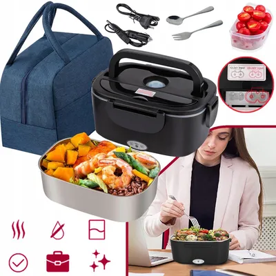 Produktbild von Elektrische Lunchbox (1,5 l) mit 60-W-Heizfunktion für das Auto