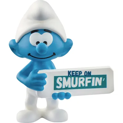Produktbild von Schleich Schlümpfe Smurfin Schild Schlumpf 20843