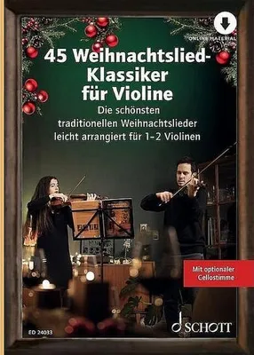 Image de 45 Weihnachtslied-Klassiker für Violine