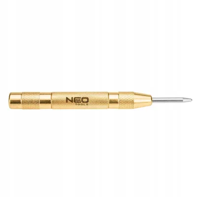 Produktbild von NEO TOOLS Körner I 33-090 I für Holz, Metall oder Kunststoff 13 x 1,27 cm | Automatik Körner Metall, Körner Automatik