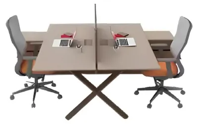 Produktbild von Holzmöbel Arbeitstisch Bürotisch Schreibtische Moderne Büro Einrichtung Neu