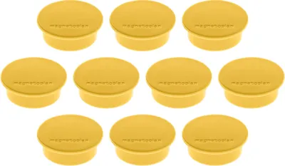 Produktbild von Discofix Color gelb 40mm 10St