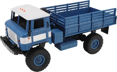 Produktbild von RC Muldenkipper Blau Weiß 2.4G Fernsteuerung 4WD Hohe Geschwindigkeit Flexible Steuerung RC Militär Truck für Erwachsene Kinder