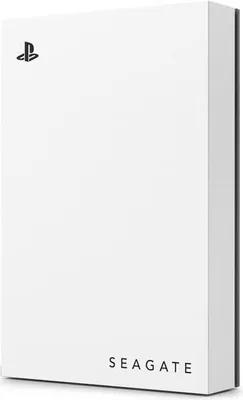 Image de Disque Dur Externe Seagate Game Drive pour PlayStation, 5 To, USB 3.0, Compatible PS5/PS4, Éclairage LED Bleu