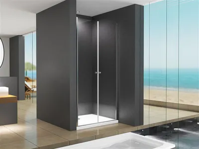Produktbild von BuyLando Maja 105x195 cm Duschtür Nischdusche Klarglas
