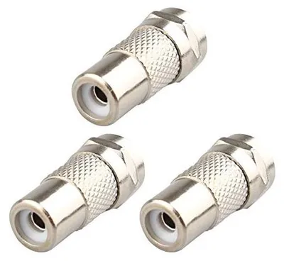Zdjęcie produktu dla Kabel koncentryczny do TV złącze f rca adapter satelitarny