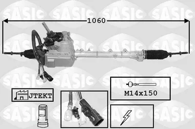 Obrázok produktu pre Prevodka riadenia SASIC 7170071