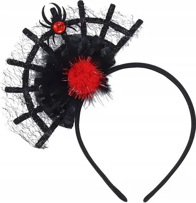 Produktbild von Stirnband mit Halloween Motiv und Spinnennetz