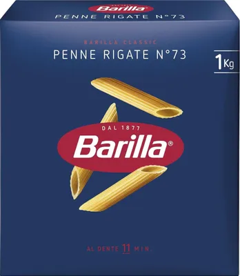 Produktbild von Barilla Penne Rigate (N°73) 1Kg