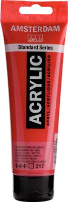 Produktbild von Amsterdam 17093172, Rot, Acrylfarbe, Flüssigkeit + Gel, 120 ml