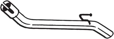 Produktbild von BOSAL Abgasrohr Auspuffrohr für FORD FOCUS III Turnier Hinten 750-323