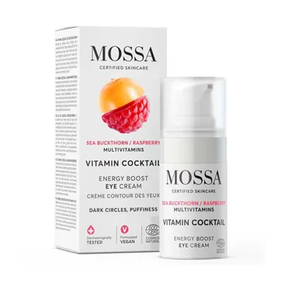 Obrázok produktu pre Mossa Vitamin Cocktail Energy Boost Crema De Ojos Frambuesa 6Ml