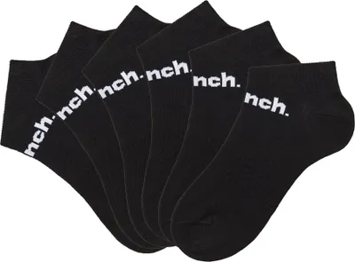 Produktbild von Bench Sportsocken Damen Herren Sneaker Socken, Laufsocken niedrige Socken 6 -teilig 6x schwarz Größe 39/42