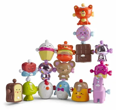 Produktbild von Solidchoice – Verpackung mit 16 Figuren für kreative Spiele