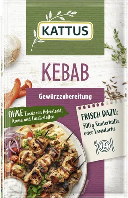 Produktbild von Kebab Gewürzzubereitung