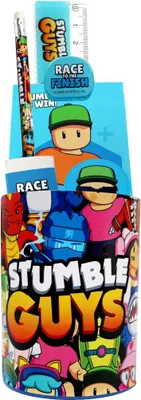 Image de Stumble Guys Set d'écriture 7 pièces école Enfants Gaming Fan