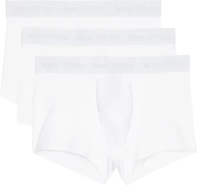 Produktbild von Marc O'Polo Herren Trunk 3-Pack Essentials - Weiss - Größe XL