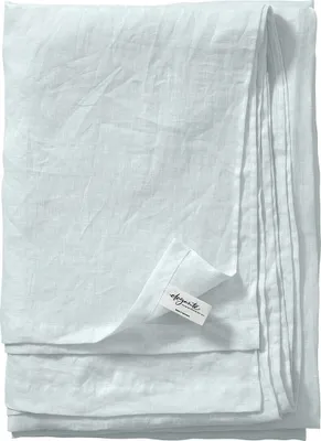 Produktbild von elegante Halbleinen Betttuch Breeze Farbe Salbei Größe 260x260