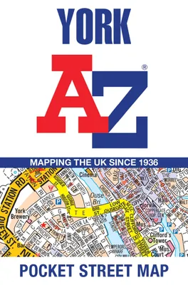 Immagine prodotto di Mappa stradale tascabile di York A-Z