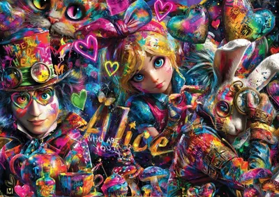 Obrázok produktu pre Bluebird Puzzle Puzzle Alica v Graffitilande - 2000 dielikov Puzzle