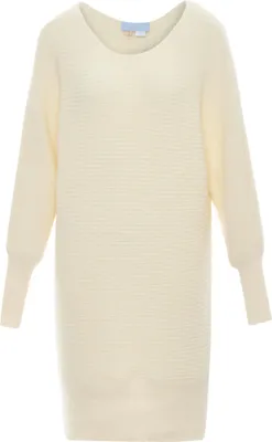 Produktbild von POOMI damen strickkleid - weiss, M/L