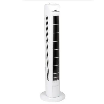 Produktbild von Commodoor Turmventilator - 78 CM hoch - Oszillierend - 3 Geschwindigkeiten - 50 dB - Weiß