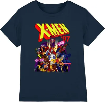 Produktbild von Marvel - "X-Men 97" T-Shirt für Kinder TV4975 (116) (Marineblau)