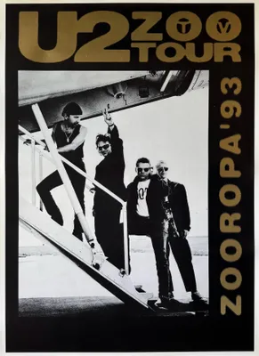 Immagine prodotto di U2 - Tournée Zooropa 1993 - Locandina/Poster - 61x86 cm