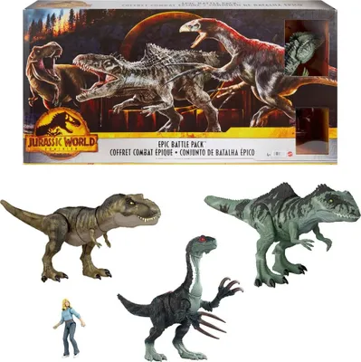 Obrázek produktu pro Jurský svět Epická bitva Sada figurek + Dr. Ellie.