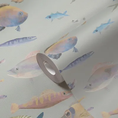 Zdjęcie produktu dla Tapeta flizelinowa zwierzęca tapeta szara kolorowy wzór zwierzęcy 396964 wzór tapety Pintwalls II