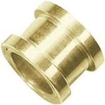 Immagine prodotto di Orecchio tunnel di carne Piercing in acciaio placcato oro PVD a vite GP-BFTN.4mm