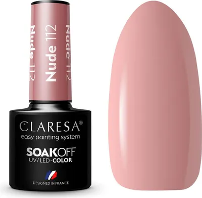 Obrázek produktu pro Claresa Soak Off UV/LED Nude Hybridní lak 112, 5 g