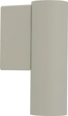 Obrázek produktu pro Nástěnné svítidlo FOURTY, světle šedé, 1xGU10x10W, kov, rozměry: 12x4x7,5 cm, IP20, Nowodvorski Lighting