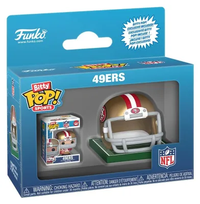 Image de Funko Bitty Pop  - Casques de l'NFL - 49ers