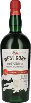 Produktbild von West Cork Blended Irish Whiskey Irish IPA Finish 700ml 40% Vol.