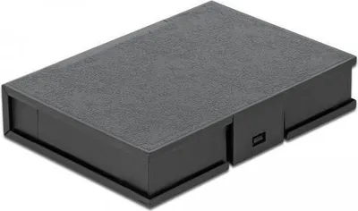 Imagen del producto de DELOCK: Caja protectora para discos duros de 3,5 pulgadas (8,89 cm), color
