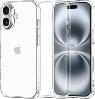 Image de Tech-Protect FlexAir Housse de protection pour téléphone portable Bumper compatible avec iPhone 17 Transparent