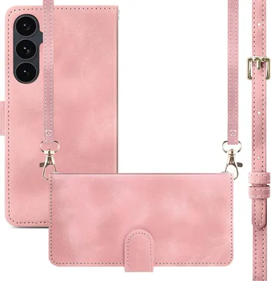 Produktbild von imoshion Klapphülle mit Kordel Samsung Galaxy S25 FE - Rosa