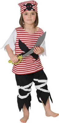 Immagine prodotto di Costume in maschera da pirata per bambini 128